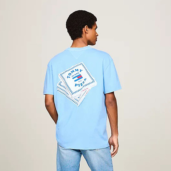 Tommy Hilfiger Ανδρική κοντομάνικη μπλούζα Plus Back Graphic T-Shirt